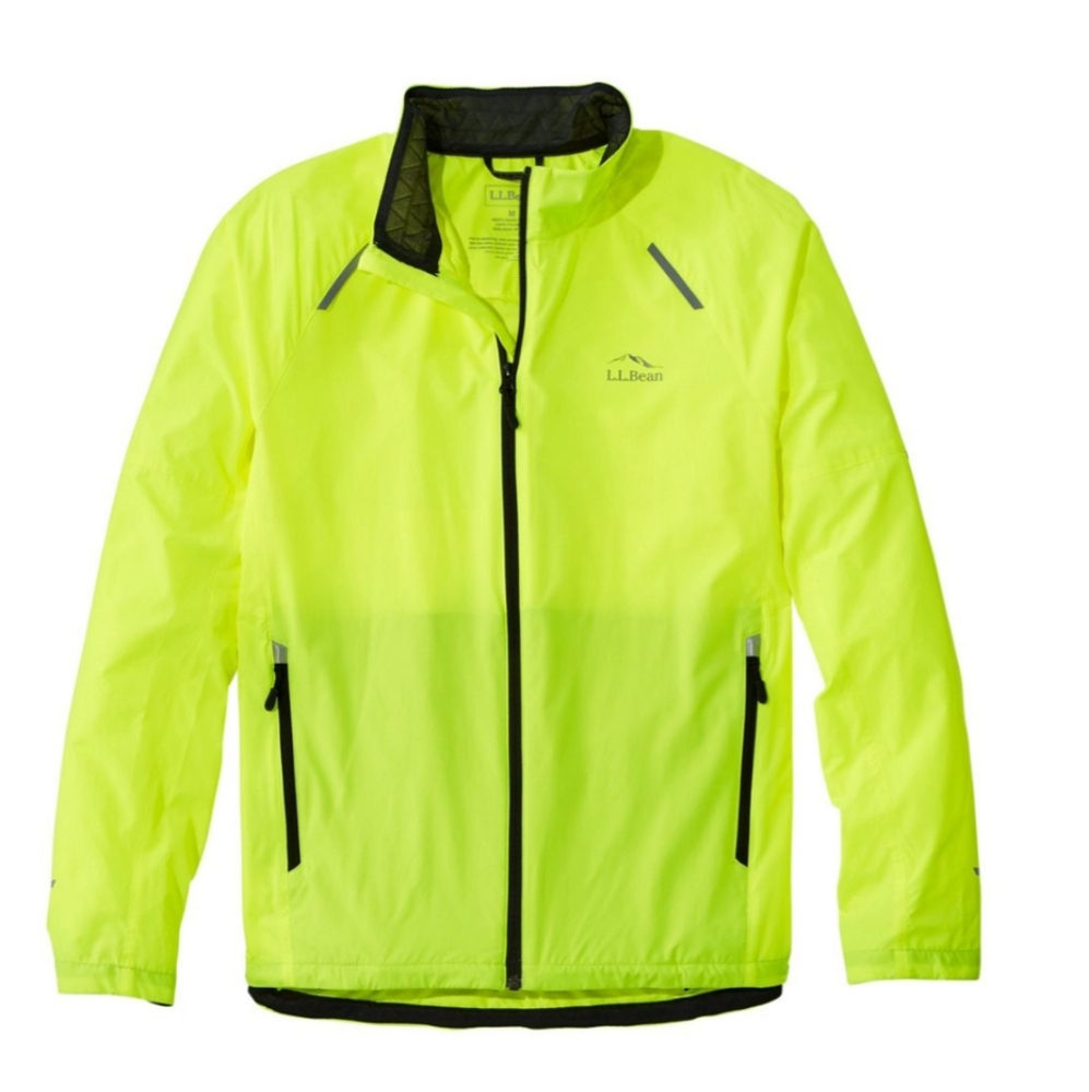 L.L. Bean Men's Neon Yellow Jacket